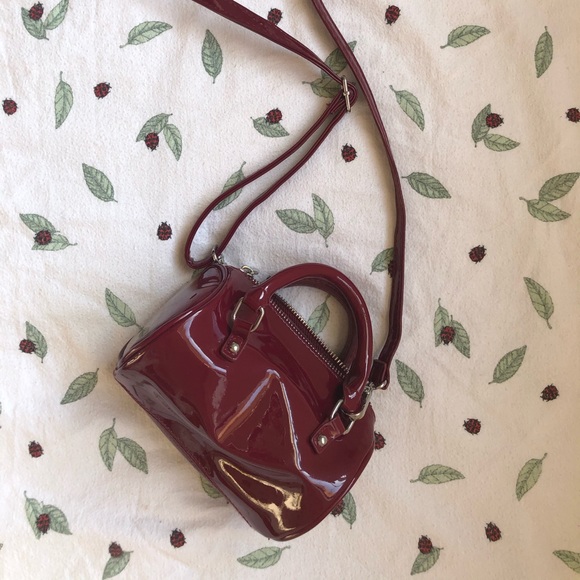 Patent Vegan Leather Mini Bag - Picture 1 of 5